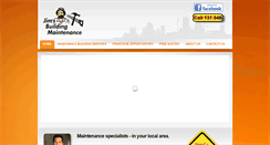 Desktop Screenshot of jimsbuildingmaintenance.com.au